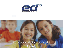 Tablet Screenshot of ed3solutiongroup.com